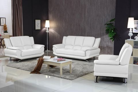 White Leather Sofa White Leather Sofa Hire | Chrome Frame Sofa Hire inside Elevating Your Business Waiting Room with the Flash Furniture White Leather Sofa Set